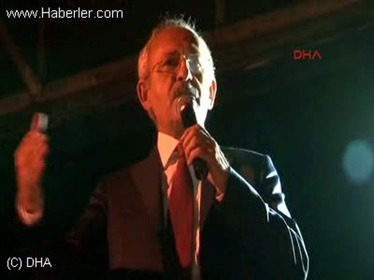 Bandırma ) Kılıçdaroğlu: "Savaşacaksan Kendi Çocuğunu Gönder"