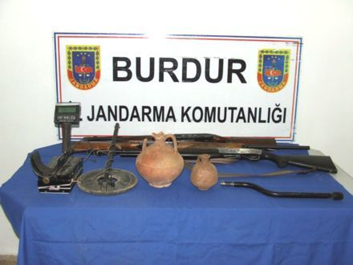 Bucak\'ta Tarihi Eser Operasyonu