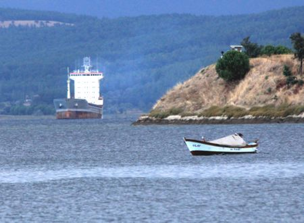 Çanakkale Boğazı\'ndaki gemi arızası ÇANAKKALE