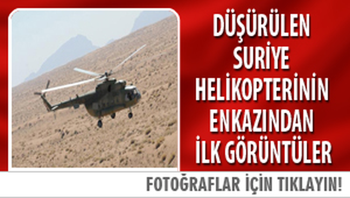 Debka: Türkiye\'nin Helikopteri Düşürmesi Esad\'a Bahane Oldu