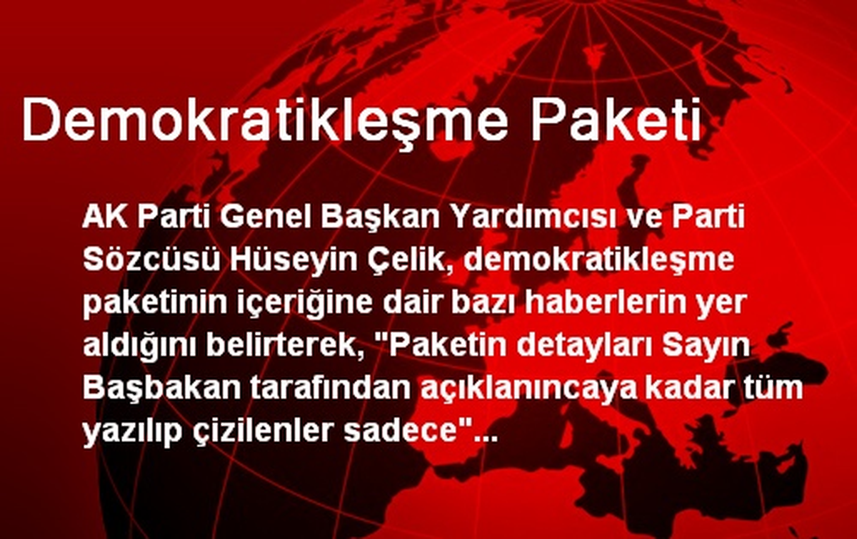 Demokratikleşme Paketi