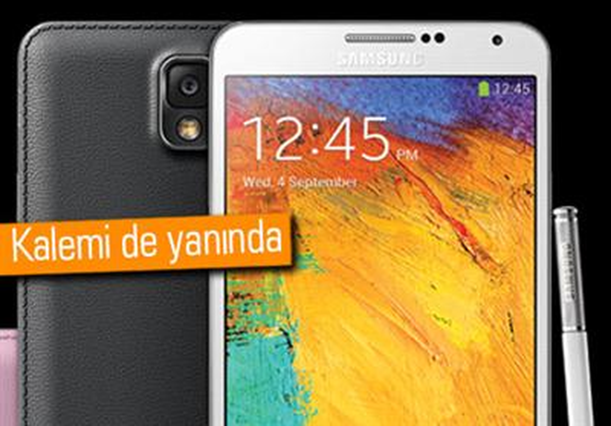 Duyuru Geldi. Samsung Galaxy Note 3, Kısa Süre Sonra Türkiye\'de