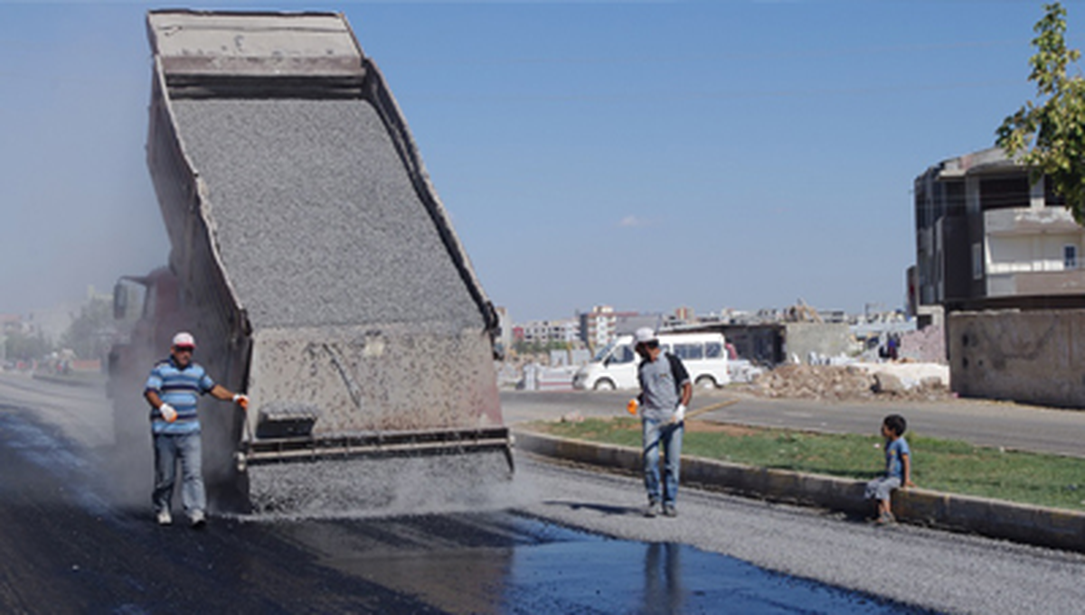 Eski Urfa Caddesi Asfaltlandı