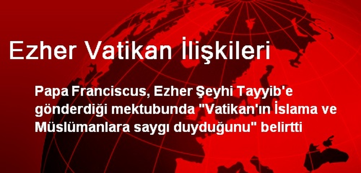 Ezher Vatikan İlişkileri