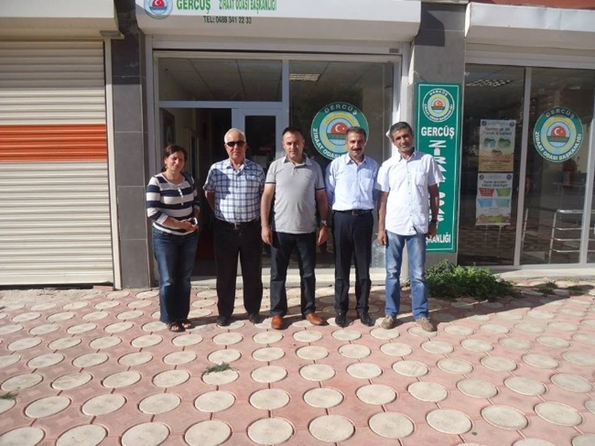 Gapteyap Batman Siirt Ekibi Gercüş Ziraat Odasını Ziyaret Etti
