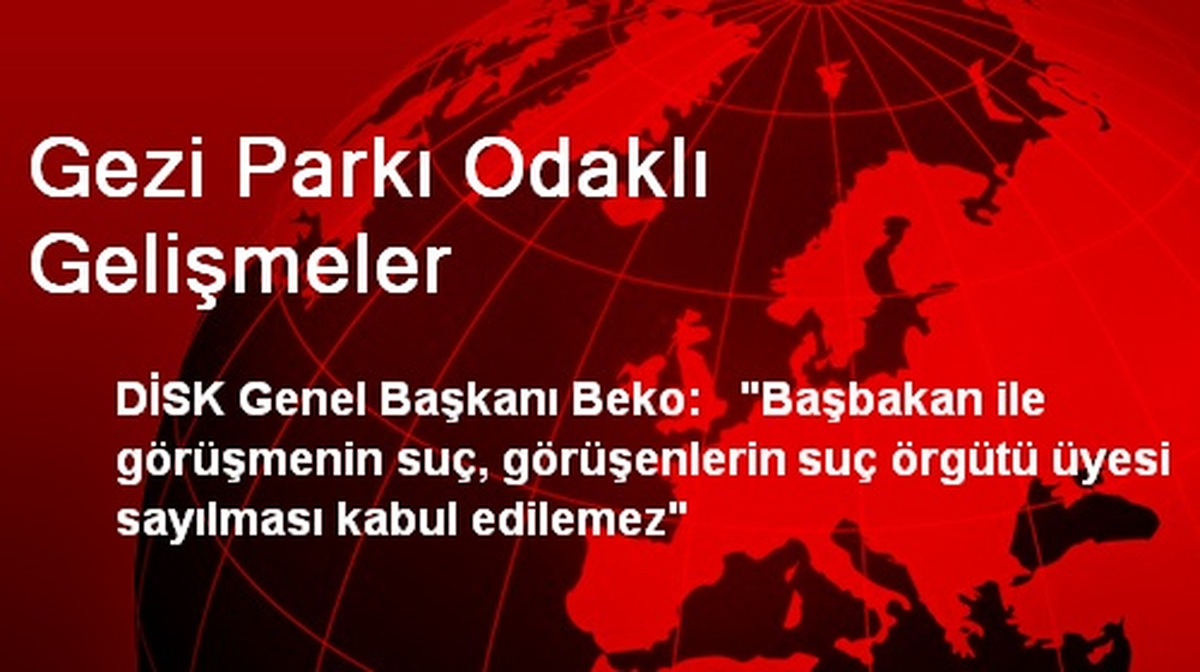 "Başbakan İle Görüşme Suç Kabul Edilemez"
