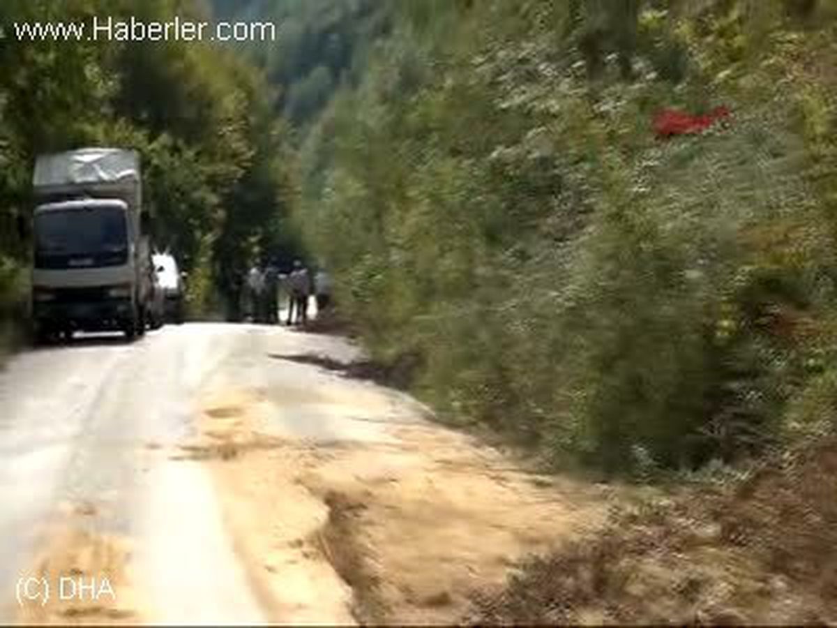 Heyelan Bartın\'ı Susuz Bıraktı