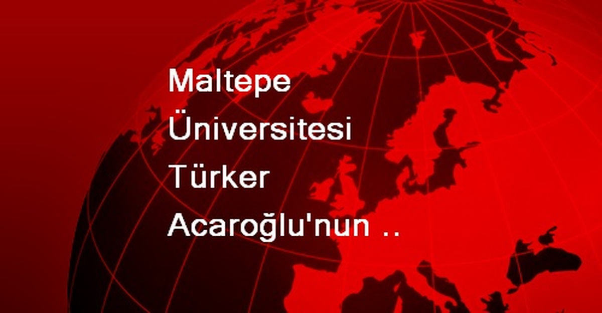 Maltepe Üniversitesi Türker Acaroğlu\'nun 99.Yaş Gününü Adının Verildiği Kitaplık Açılışı ile...