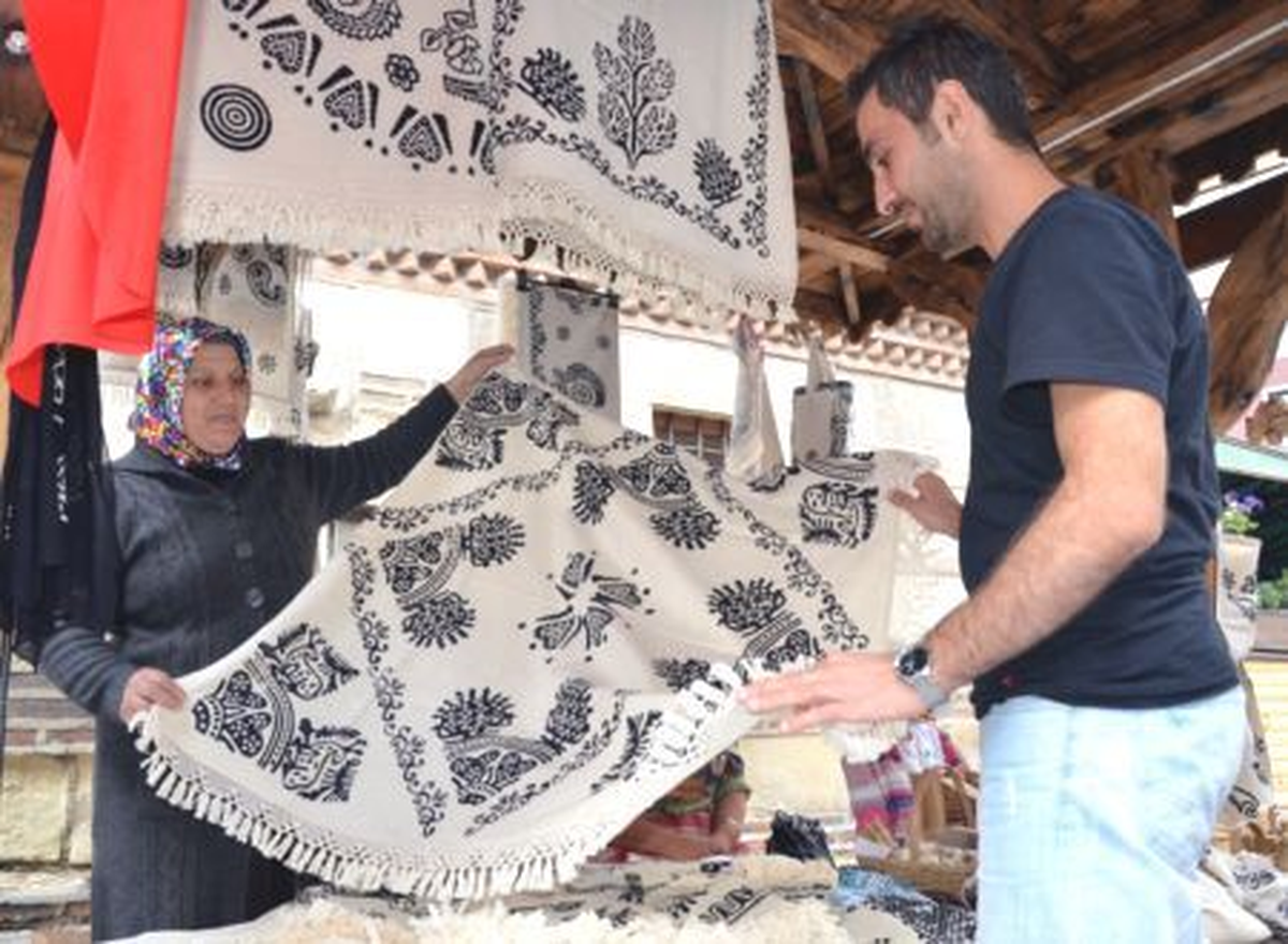 Mikrokredi desteği alan kadınlar pazara çıktı KASTAMONU