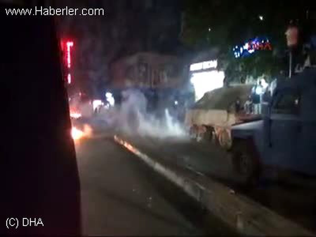 Okmeydanı Savaş Alanına Döndü