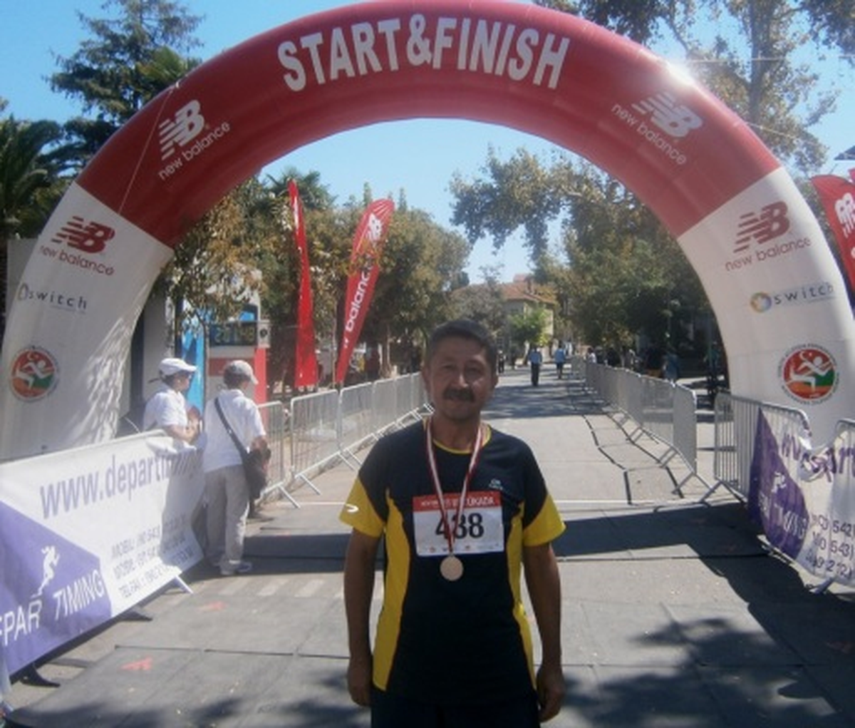 Rıdvan Şükür, Büyükada\'da Koştu