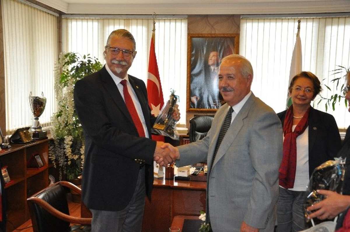 Rotary Kulübü\'nden Başkan Akdemir\'e Ziyaret