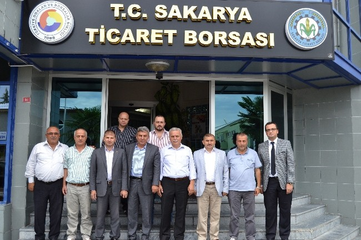 Sakaryaspor Başkanı Stb\'i Ziyaret Etti