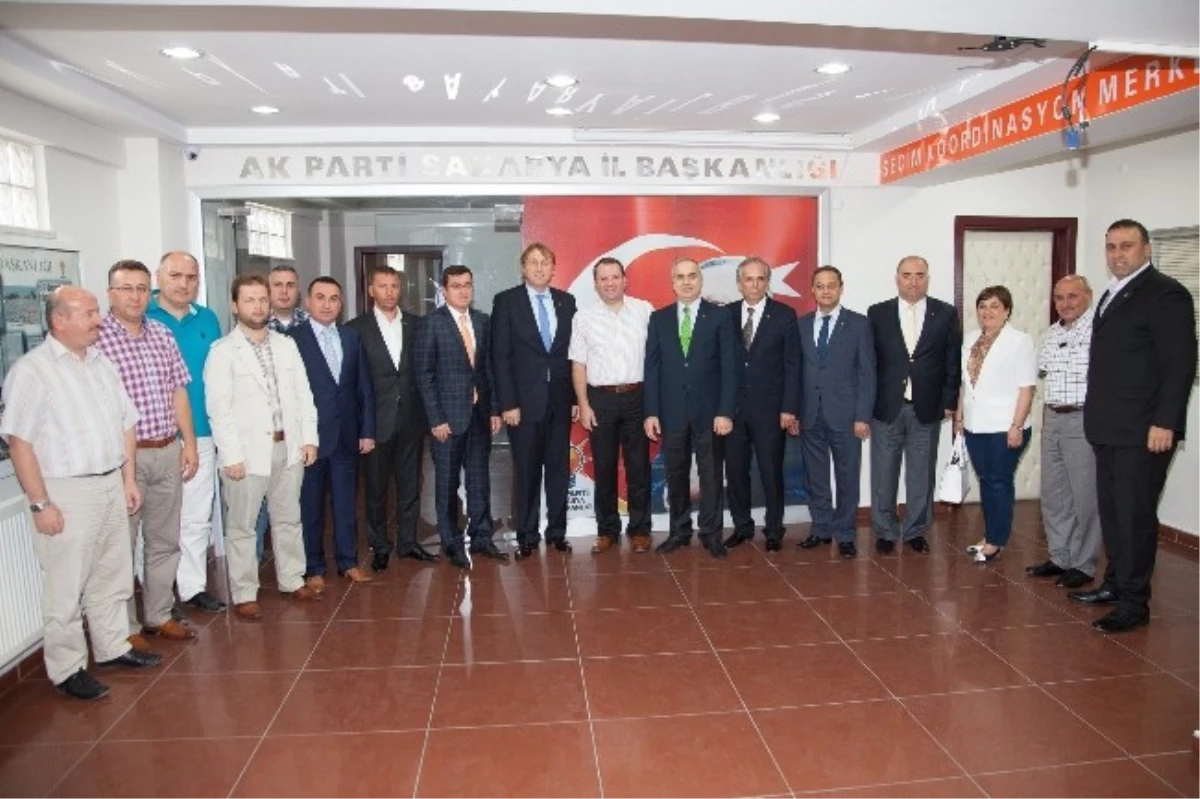 Satso Başkanı Kösemusul Siyasi Parti İl Başkanlarını Ziyaret Etti