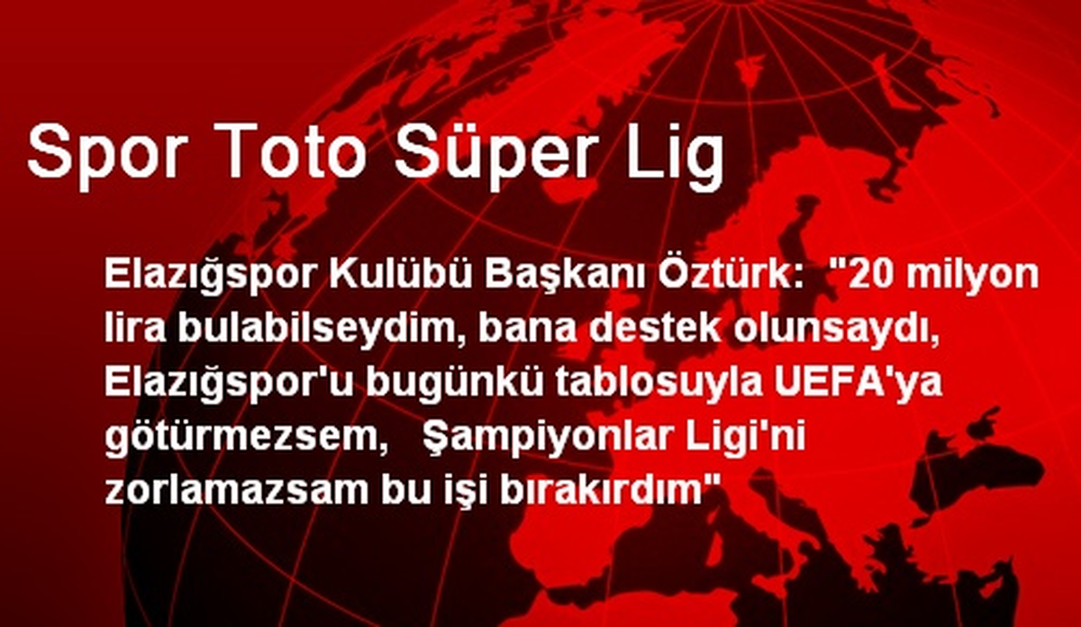 Spor Toto Süper Lig