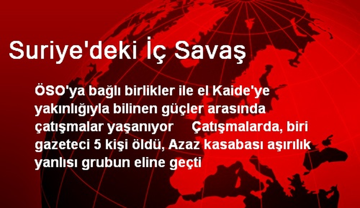 Suriye\'deki İç Savaş