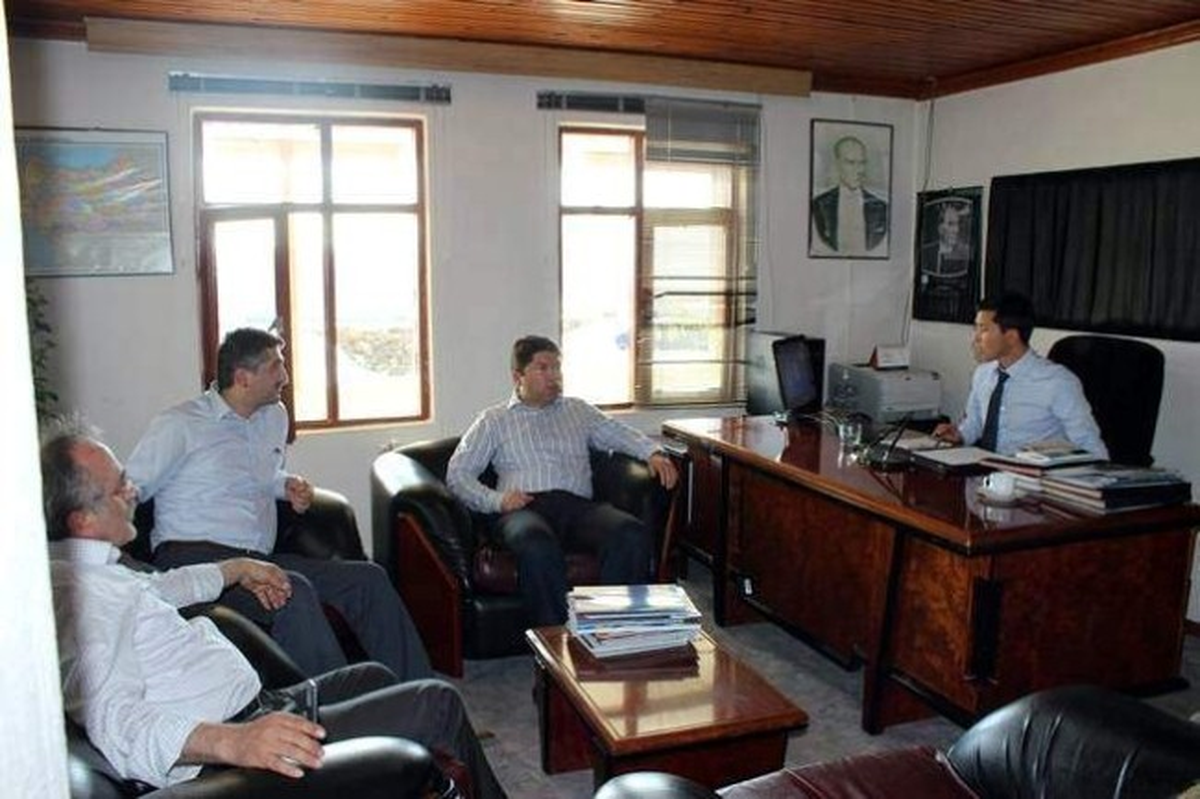 Tunç\'tan Osb Müdürüne Ziayeret