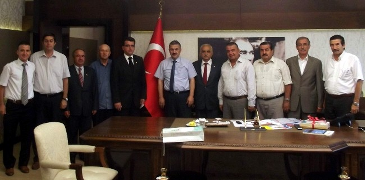 Türk Ocaklarından Vali Ayyıldız\'a Ziyaret