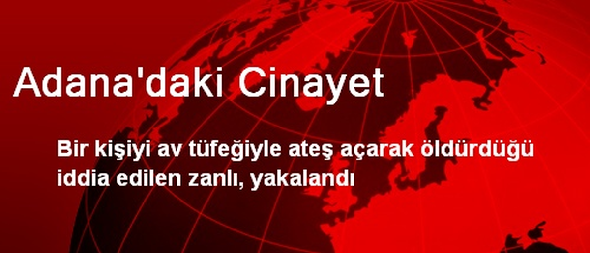 Adana\'daki Cinayet