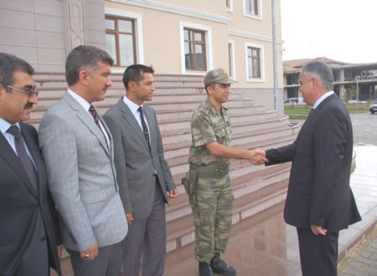 Afşin Kaymakamı Aksoy, Göreve Başladı