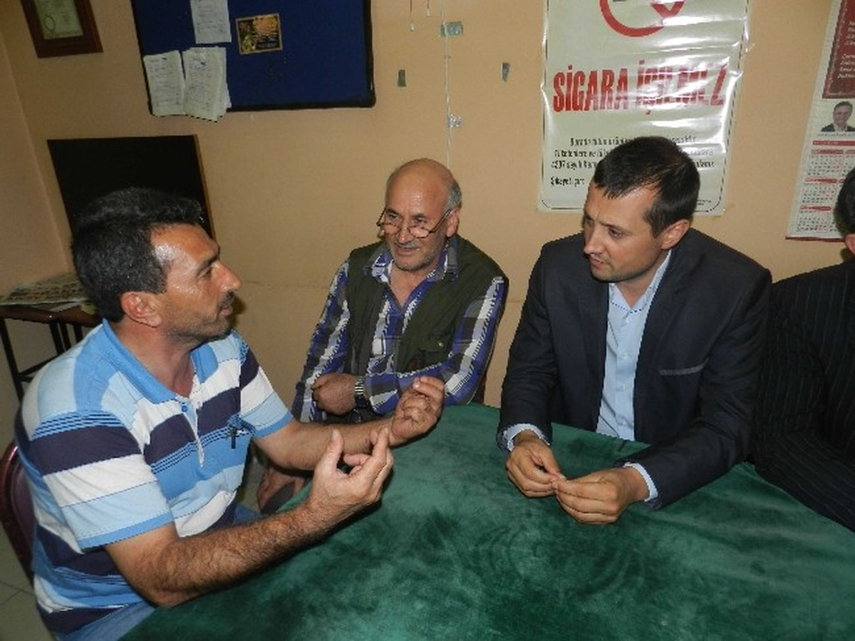 Akay, Veliköy Esnafını Ziyaret Etti