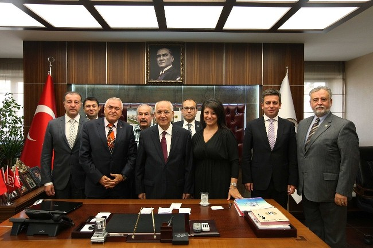 Ankara Stk Platformu\'ndan Yenimahalle Belediye Başkanı Yaşar\'a Ziyaret