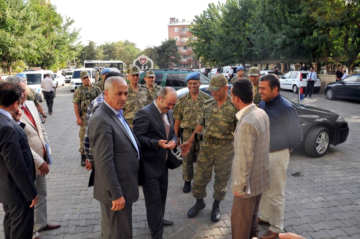Asayiş Kolordu Komutanı Siirt\'teydi