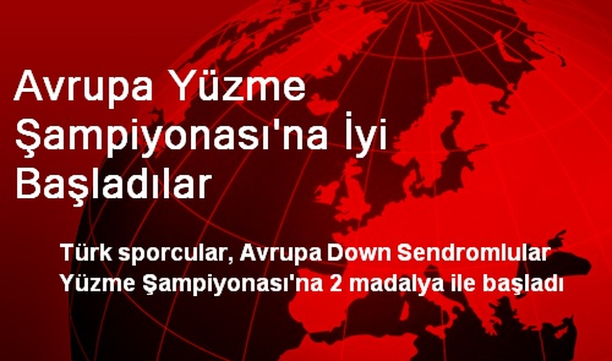 Avrupa Yüzme Şampiyonası\'na İyi Başladılar