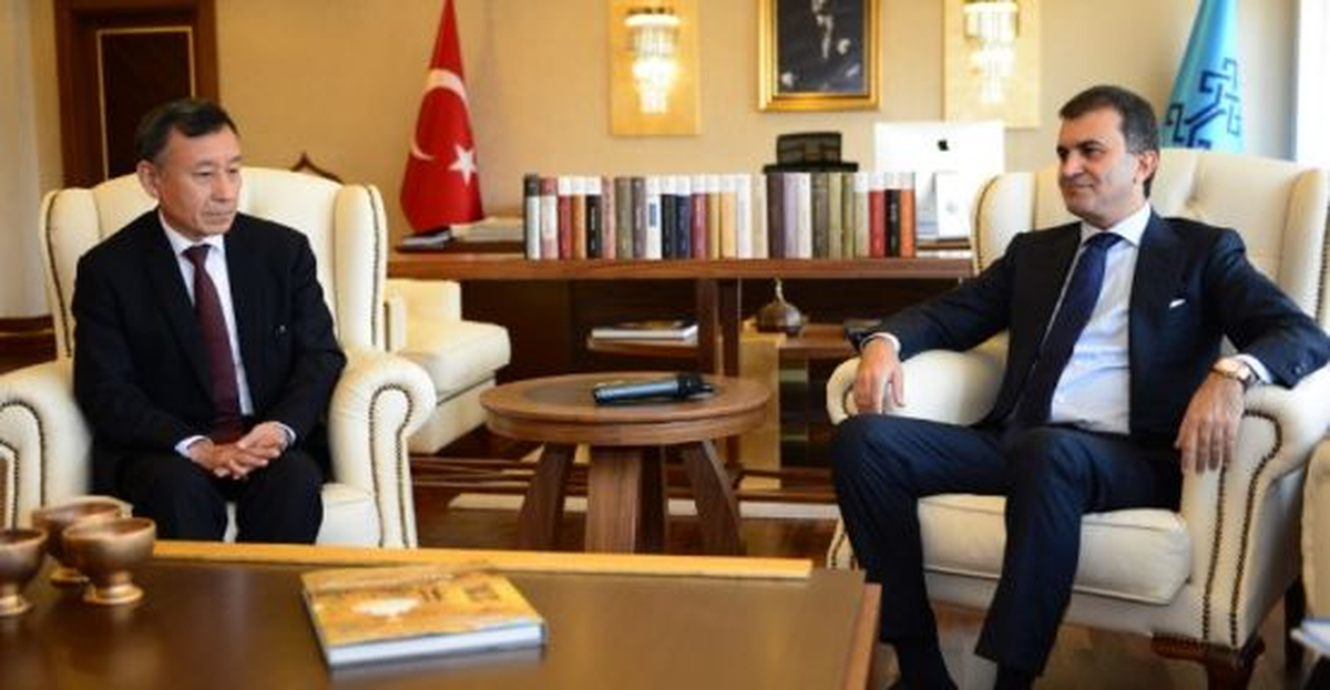 Bakan Çelik, Japonya\'nın Ankara Büyükelçisi\'ni Kabul Etti