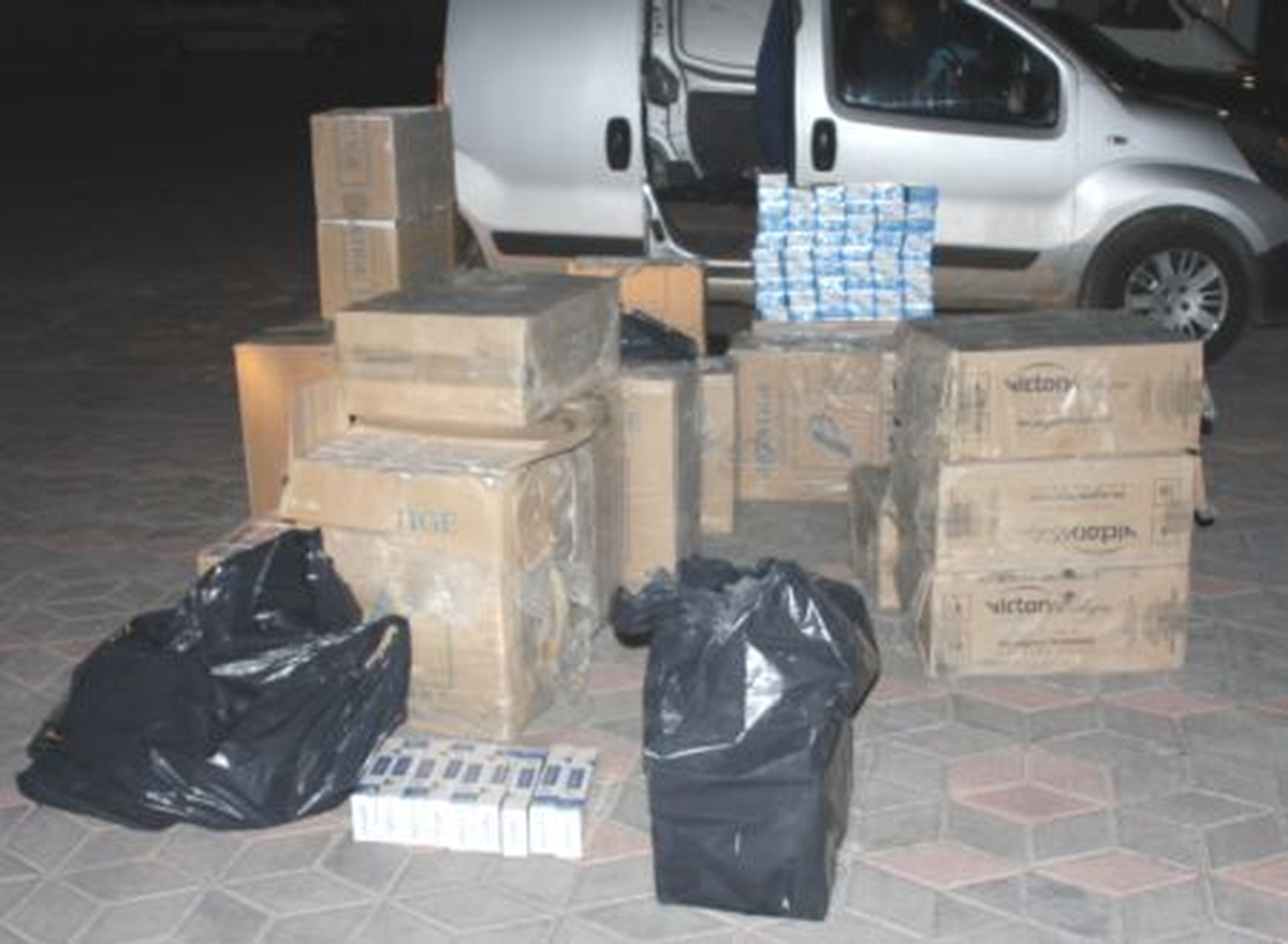 Bakliyat Çuvallarından Kaçak Sigara Çıktı