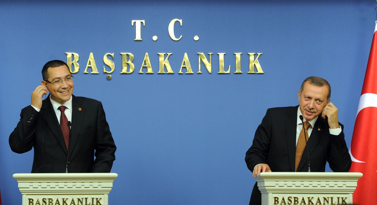 Başbakan Erdoğan, Romanya Başbakanı ile Ortak Basın Toplantısı Düzenledi
