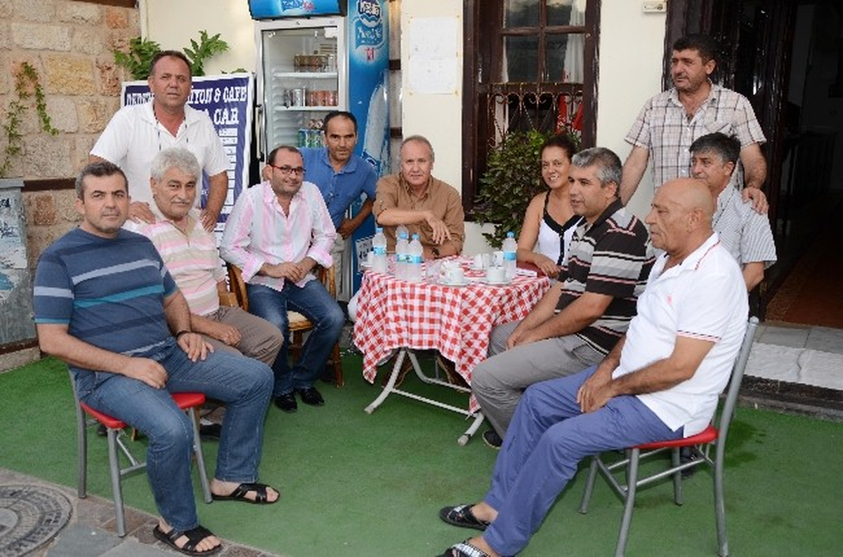 Başkan Evcilmen Kaleiçi\'nde