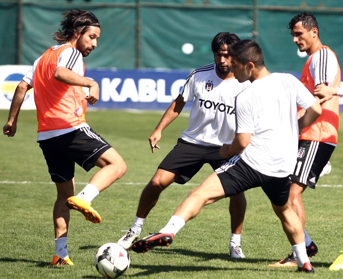 Beşiktaş Taktik Çalıştı
