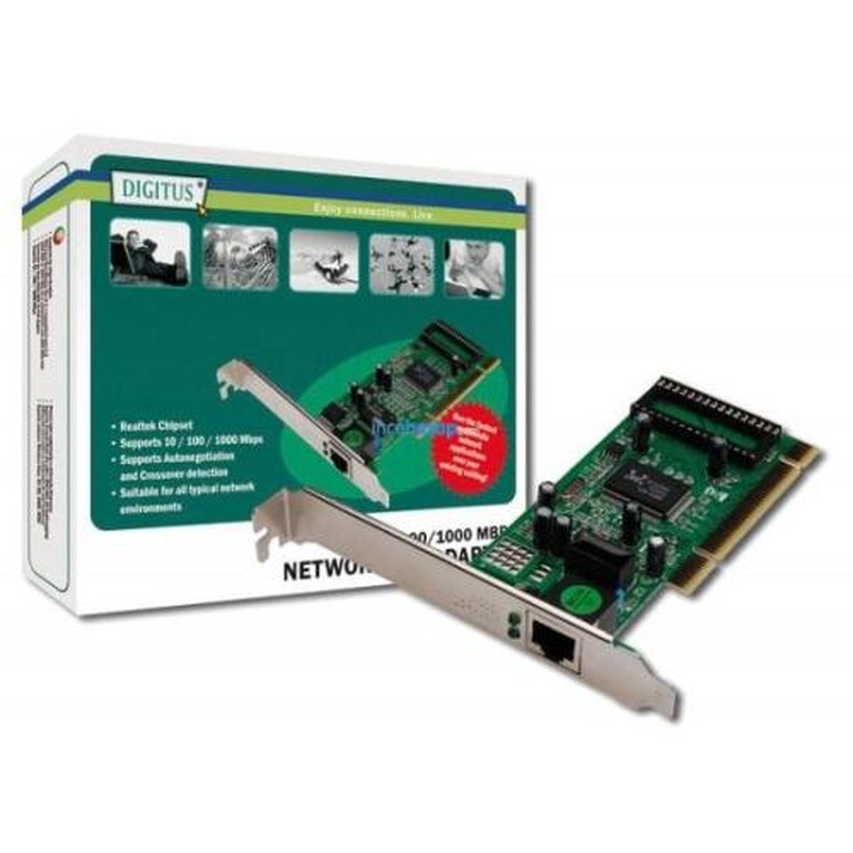 Digitus Dn-10110 10/100/1000 Giga Bit Pcı Ethernet Kartı