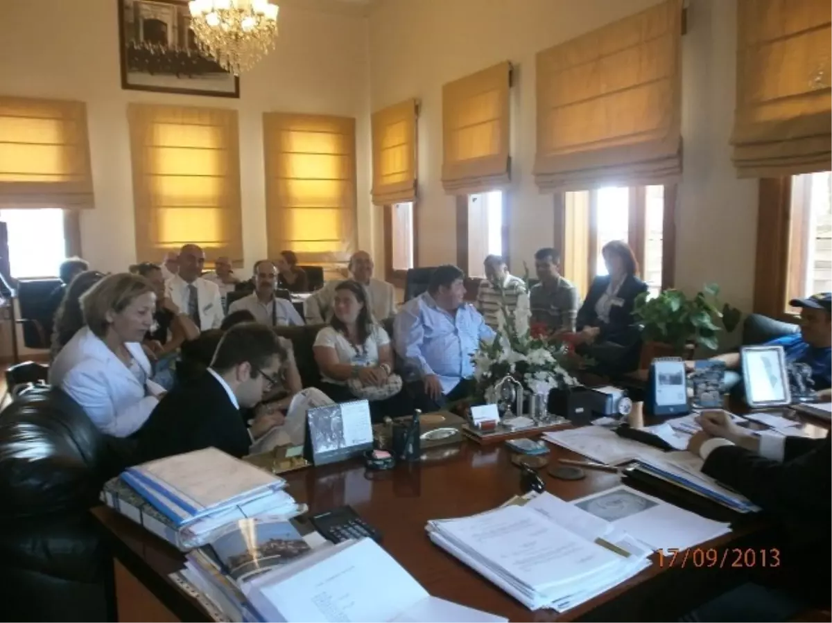 Engellilerden Başkan Türközen'e Ziyaret