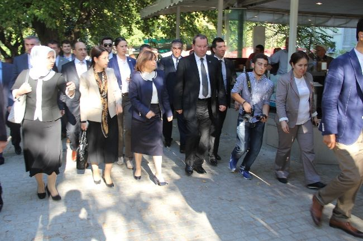 Fatma Şahin Kıbrıs Gazileriyle Biraraya Geldi