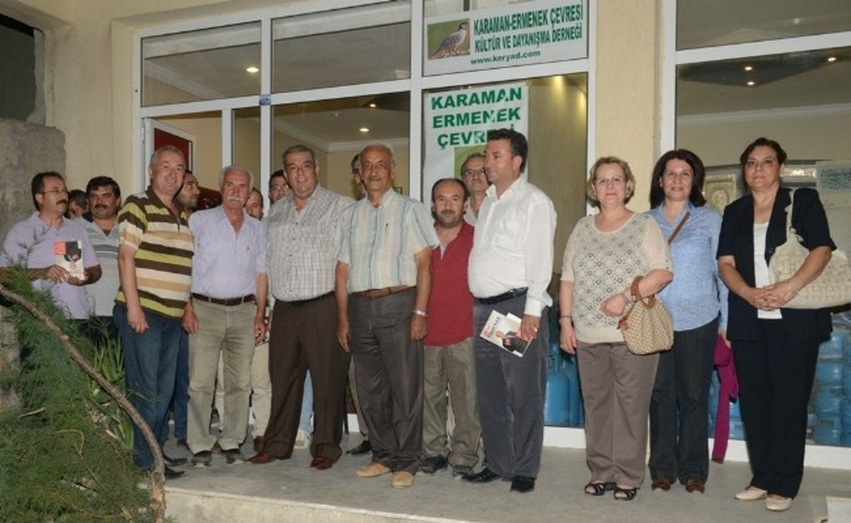 Fikret Kar, Ermenekliler\'le Buluştu