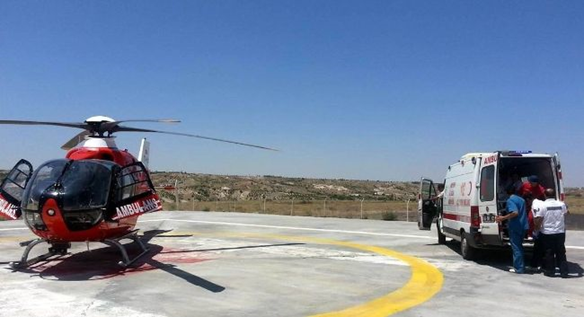 Hava Ambulansı, Diyaliz Hastası İçin Havalandı