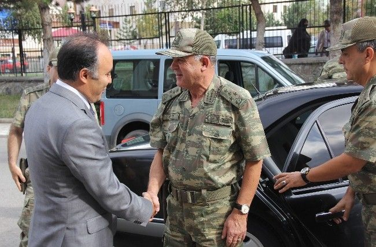Jandarma Genel Komutanı Orgeneral Yörük, Erzurumda