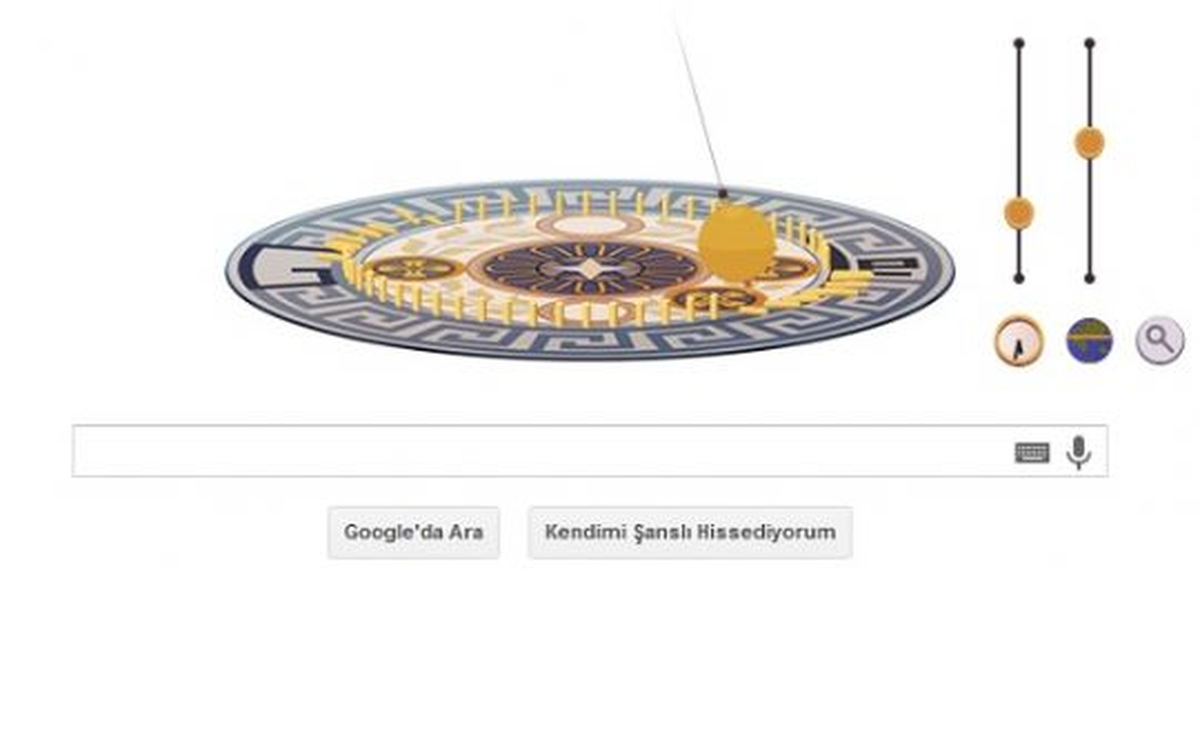 Léon Foucault\'a Çok Özel Léon Foucault Google Doodle\'ı