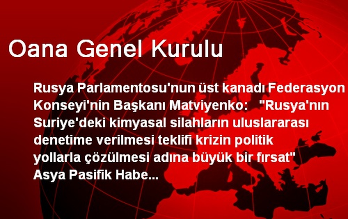 Oana Genel Kurulu