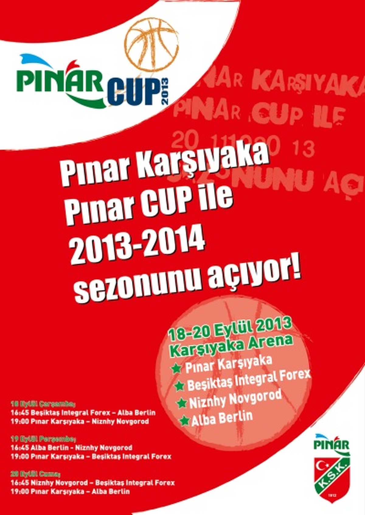 Pınar Karşıyaka, Sezonu İzmir\'de Pınar Cup ile Açıyor