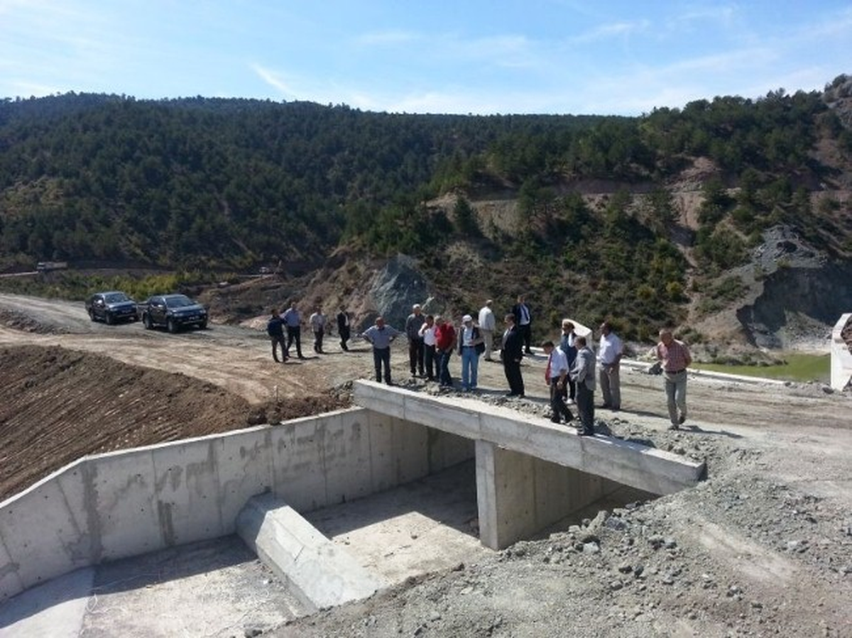 Şeyhsadi Sulama Göleti Tamamlanma Aşamasında