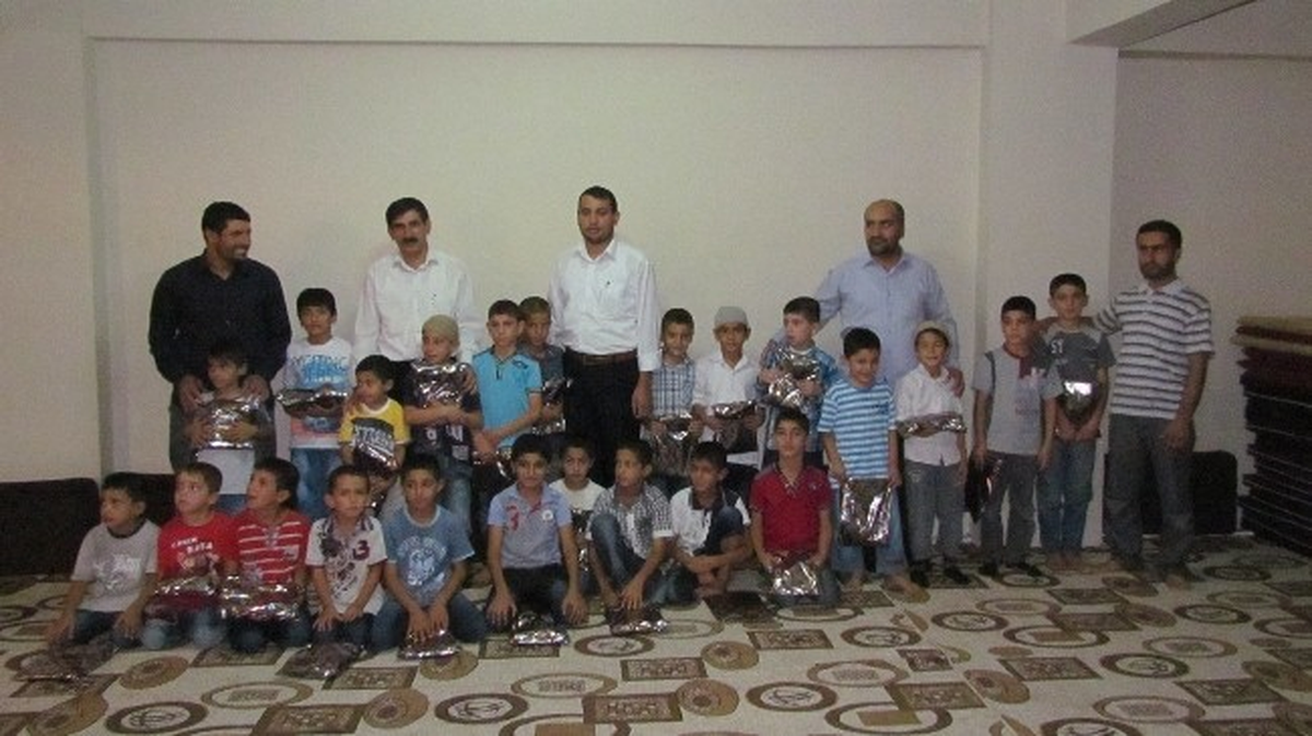 Siverek İlçesinde Çocuklara Namazı Anlattıldı