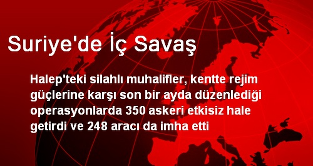 Suriye\'de İç Savaş