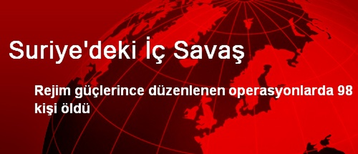 Suriye\'deki İç Savaş