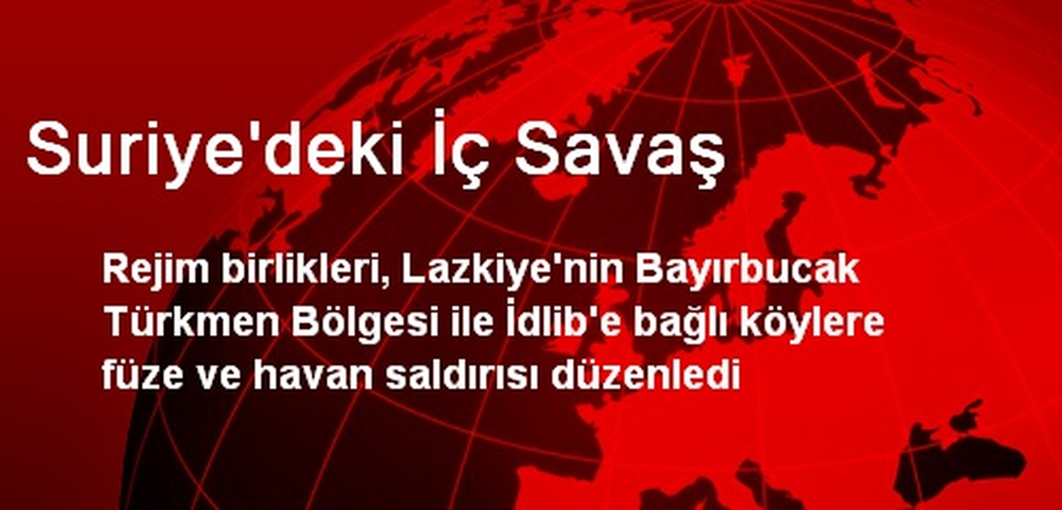 Suriye\'deki İç Savaş