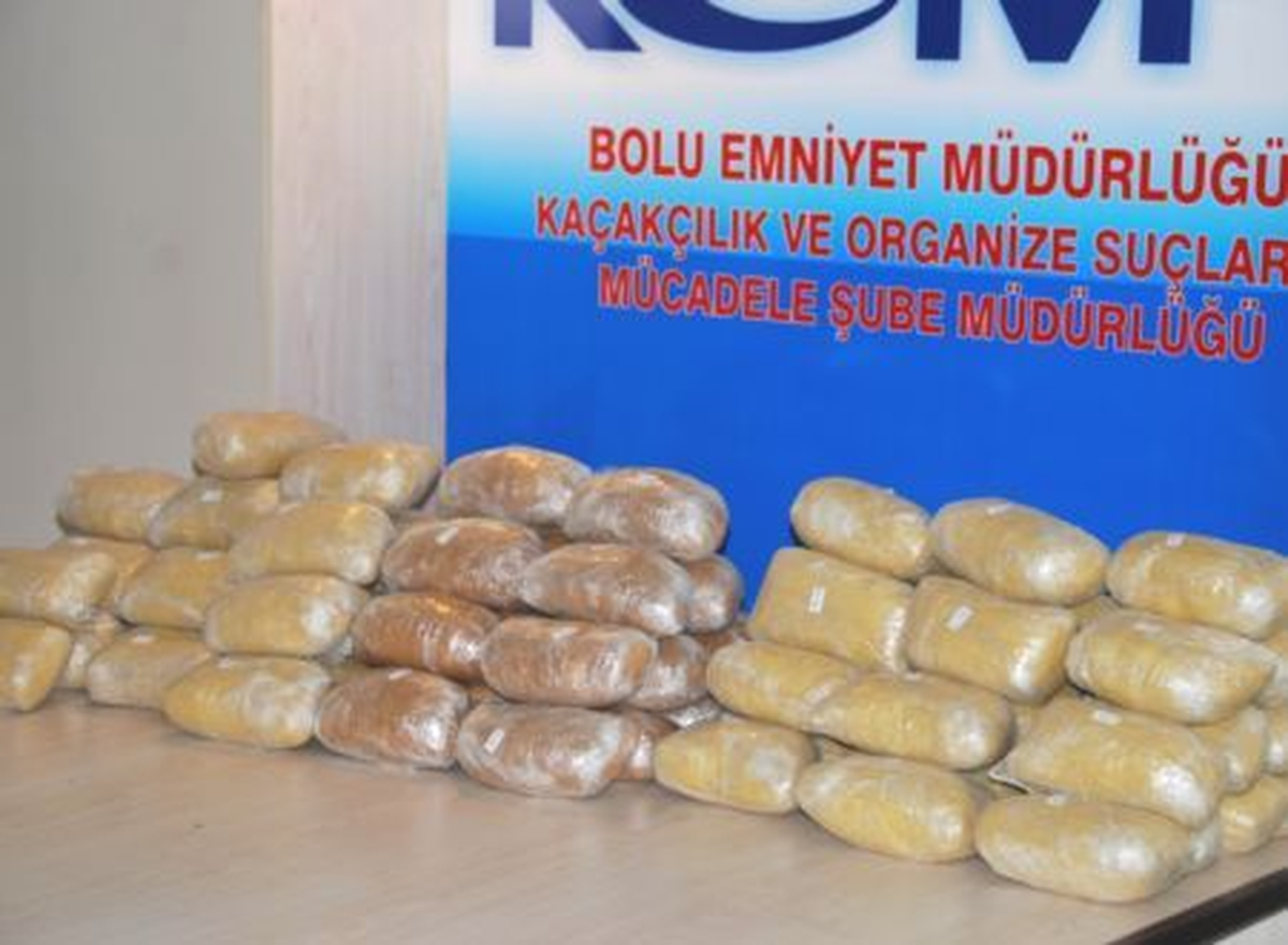 Uyuşturucu operasyonu BOLU