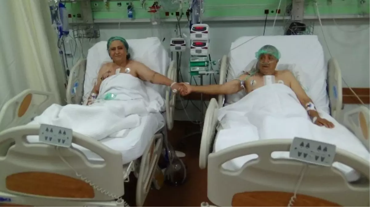 Yarım Asırlık Çift El Ele Kalp Ameliyatı Oldu