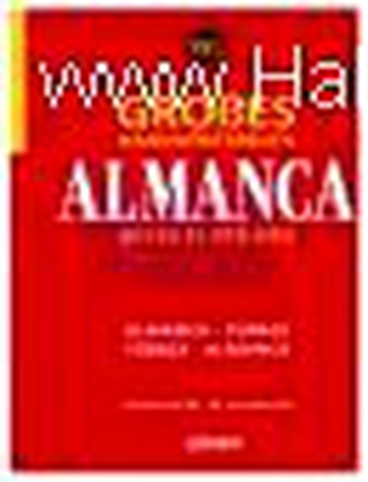 Yeni Almanca Büyük El Sözlüğü - Grobes Handwörterbuch Kitabı